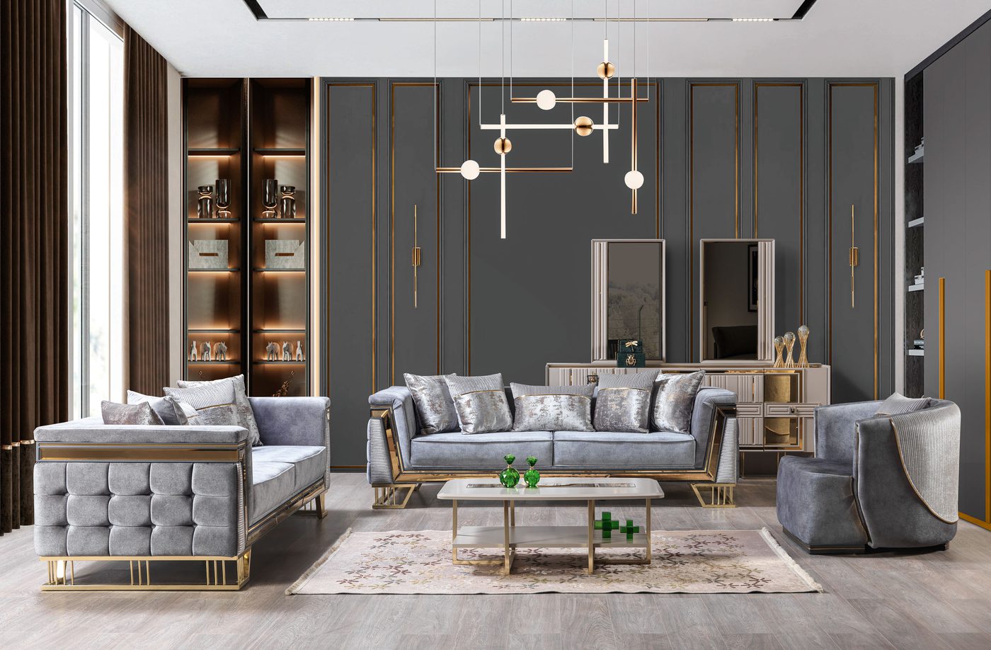 Living rooms from Liman Trade's Turkish sourcing catalog